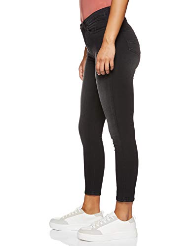 Image of Amazon Brand - INKAST Women's Mid Rise Cropped Length Stretchable Slim Fit Jeans