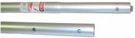 USA SEALING Kraft Tools CC336 6' Swaged Aluminum Button Handle 1-3/8" Dia (Anodized) SGL Btn Clip