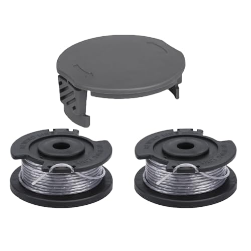 Bobina para cortabordes Bosch EasyGrassCut 18-230, bobinas de alambre para cortabordes (2 bobinas + 1 tapa)