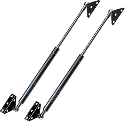 ARANA Gas Struts 20 inch 80 lbs with Brackets, Gas Shocks Lift lid 20", Heavy Duty Gas Spring Lift Support for RV Camper Bed Boat Engine Cover Trap Door(Fits 65-88 lbs Lid), 2 Pcs