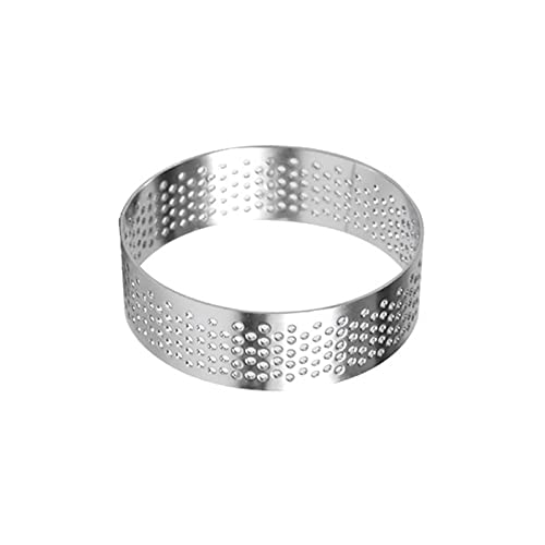 Molde redondo para pastel de acero inoxidable 20 cm