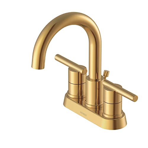Parma 2H Centerset Lavatory Faucet w/Metal Pop-Up Drain 1.2gpm, Brushed Bronze
