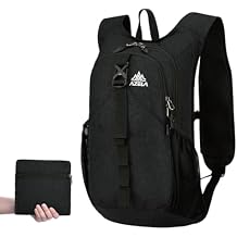 JEELAD Naturehike Backpack Lightweight Foldable Packable Backpack Hiking Camping Cycling Travel Daypack for Men and Women