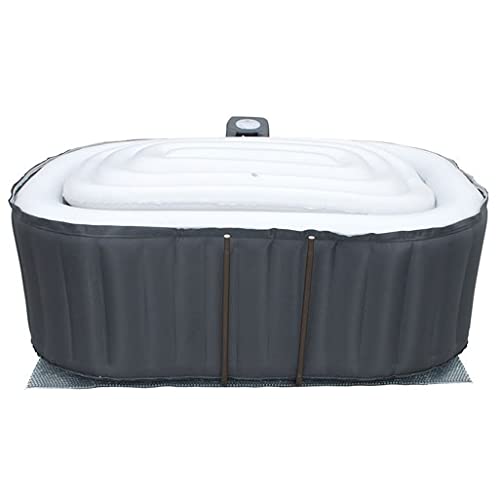 MSPA Hot Tub Spa Heat Preserver & Rain Outflow Inflatable Bladder Cover