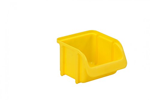 Bac de rangement Hünersdorff 671200 (l x H x P) 115 x 100 x 75 mm jaune 1 pc(s) Cover