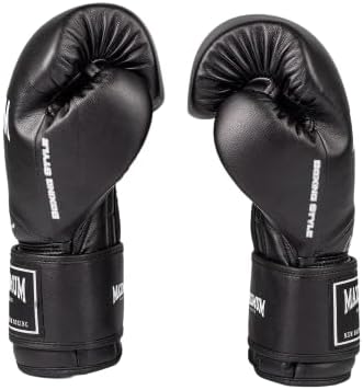 Luva De Boxe E Muay Thai Maximum Classic Black 14OZ