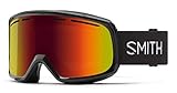 Smith Optics Range Unisex Snow Winter Goggle - Black, Red Sol-X Mirror