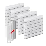 EASYmaxx Insect Protect Magnete zum Kleben für Insektenschutzgitter | Magnetplättchen selbstklebend | 24 Magnete selbstklebend für Fliegengitter Fenster | Moskitonetz Magnet