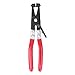 OUKENS Stainless Steel Hose Clamp Pliers, 2.4in Hose Clamps, Rubber Handle Removal Tool Rubber Handle Universal for Home Automotive Repair