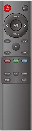 OEM Replacement Remote Control for Norcent BYL Bestisan MEGACRA Soundbar Speaker Home Theater System