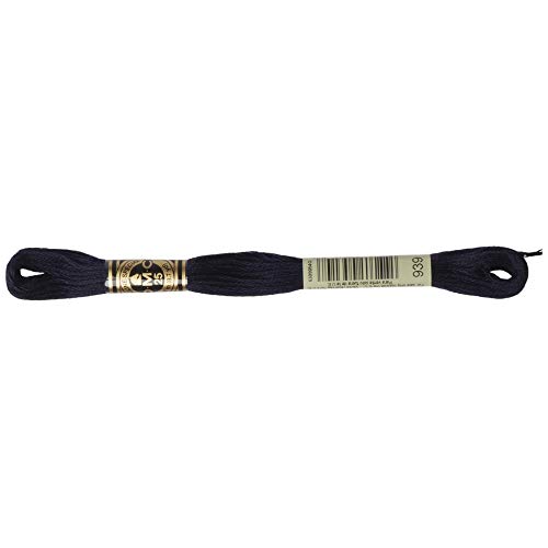 Image of DMC 6-Strand Embroidery Cotton Floss, Very Dark Navy Blue