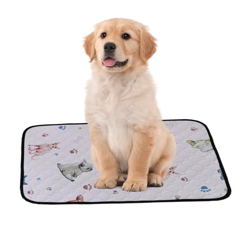 Tapis urinaire lavable pour chien | Tapis urinaire absorbant et réutilisable pour lapin...