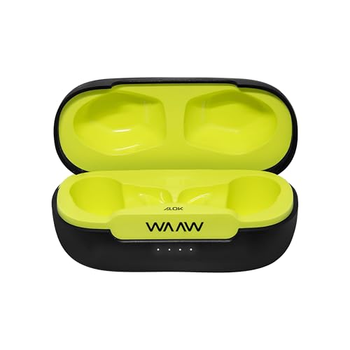 WAAW by ALOK Fone de Ouvido SPORT MOVE 200 Bluetooth, Resistente à Água e Suor, Até 30h de Autonomia