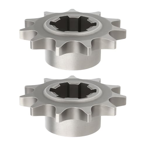 VGOL - VGOL Lot de 2 engrenages de transmission 11T T8F pour mini motos, motocross, quad, 14 x 30 mm/4 x 12 mm