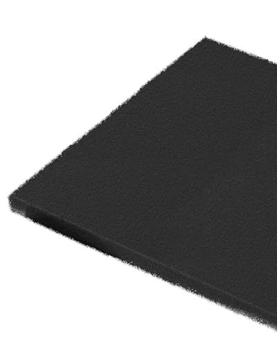 Image of Pawfly 1 Pack Aquarium Sponge Filter Pad, Cut-to-Size Foam for Fish Tank Filters, Bio Filter Media Foam Sponges, Sponge Filter Floss Roll for Sumps Ponds （20 inch x 20 inch x 1 inch（20 PPI））