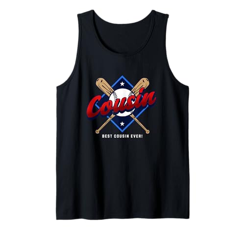 Matching Baseball Shirts for Cousins - Cousin de baseball, supporter de baseball Débardeur