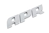 APR A1000007 Badge - Matte Silver