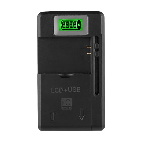 Chargeur de batterie pour appareil photo – Station de charge USB fine, adaptateur pour appareil numérique portable, design compact, chargeur-de voyage universel | Petit chargeur USB pour téléphone por