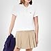 Lacoste Women's Core Short Sleeve Regular Fit Petit Pique Polo, White, 0