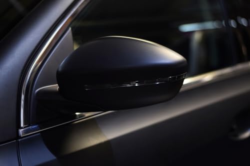 Image of Matte Black Vinyl Wrap for Cars, 1 x 5 ft, Air Release