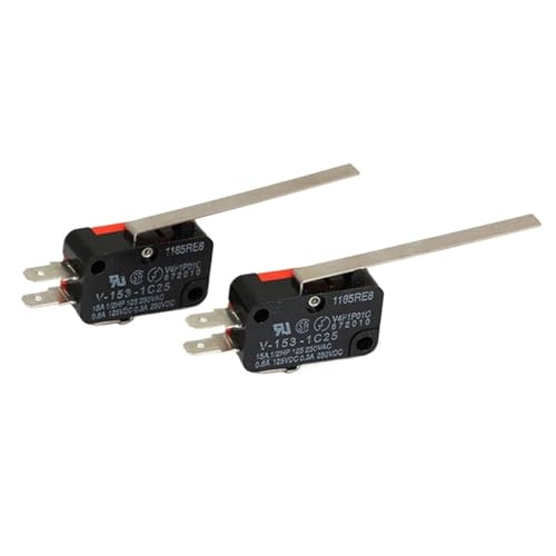 Micro-interrupteur V-153-1C25 anti-surchauffe 15A pour fin de course mécanique