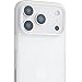 totallee Thin iPhone 17 Pro Case Scarf, Thinnest Cover Ultra Slim Minimal - for Apple iPhone 17 Pro (2025) (Frosted Clear)