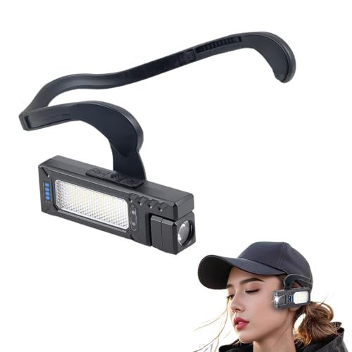 Lampe frontale pour pêche de nuit avec bandeau réglable et détection