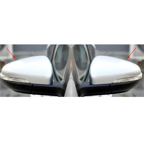 Coquille rétroviseur argent pour VW Golf MK6 GTI R20 Touran 2011-2015 1 paire