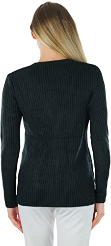 Image of ToBeInStyle Women's Warm Heavy Knit Long Sleeve Cardigans