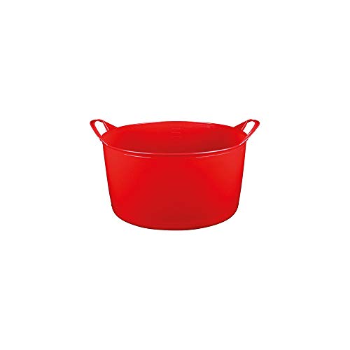 ALUMINIUM ET PLASTIQ Weicher Aufbewahrungskorb, vielseitig einsetzbar, 15 l, Rot