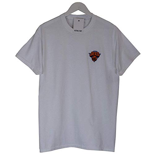 Actual Fact Mobb Deep NYC Knicks Havoc & Prodigy Blanco Hip Hop Camiseta Top - Blanco, M