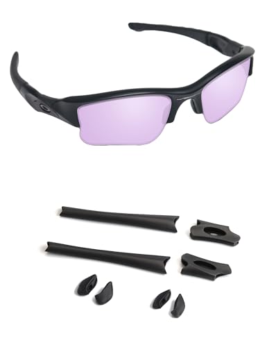 Almohadillas para la nariz y las orejas compatibles con gafas Oakley Flak Jacket XLJ