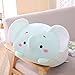 LEIhhdy 20-60 cm Morbido Cuscino Animale Cuscino Carino Cane Grasso Gatto Totoro Pinguino Maiale Rana Peluche Morbido Farcito Bel Bambino Regalo Carino 60 cm Elefante