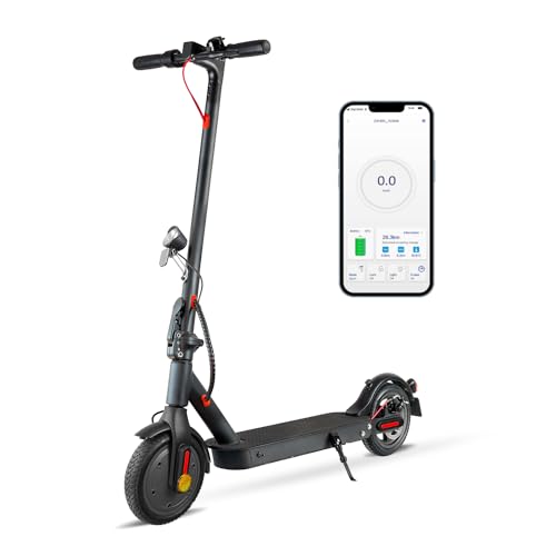 ZWHEEL E-Scooter mit Straßenzulassung E9 | 30km Reichweite 20km/h, faltbar, Tempomat | Elektroroller Erwachsene 120 kg | Scooter elektrisch