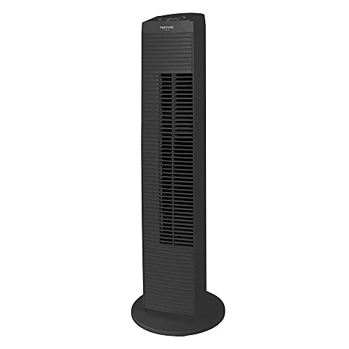 TEKNOS タワー扇風機 タワーファン メカ式 ブラック TF-821-K