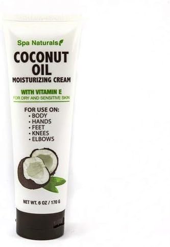 Spa Naturals Coconut Oil Moisturizing Cream with Vitamin E - 2 pk