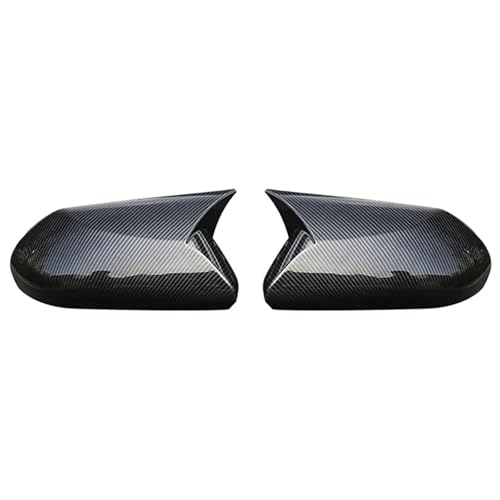 トヨタ カムリ CHR アバロン 2018-2023 ペア カーステッカー バックミラー サイドミラーカバー ウィングキャップ 外装ドアケース トリムアクセサリー(Carbon)