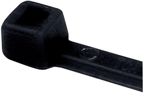 Hellermann UB200-B Polyamide 200mm x 3.6mm Black Cable Ties - 100pcs
