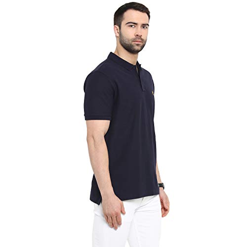 Image of Red Tape Men's Solid Regular Fit T-Shirt