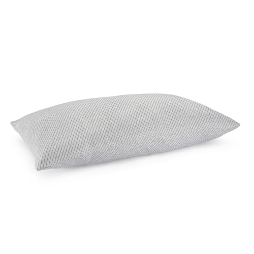 Image of Wakefit Large Size Sleeping Pillow | Height Adjustable | Soft & Fluffy Comfort | Light Grey | 36 x 20 Inch | Set of 1 |Free Extra Fiber for Custom Comfort
