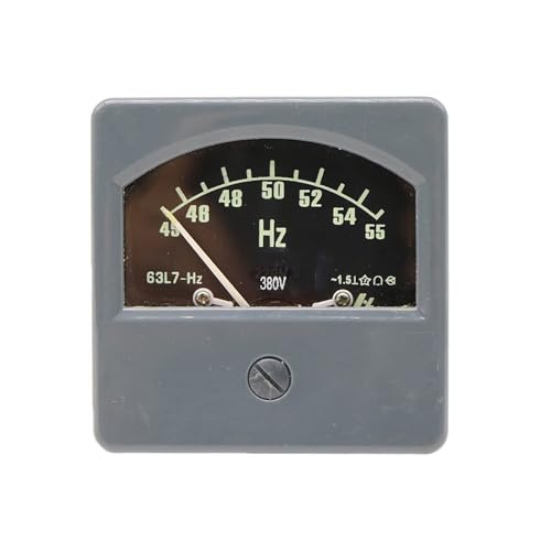 Fréquencemètre analogique 63L7-Hz indicateur jauge pointeur alternatif AC 220V