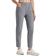 Libin Women's Golf Pants Quick Dry Hiking Pants Lightweight Work Ankle Dress Pants for Women Busi...