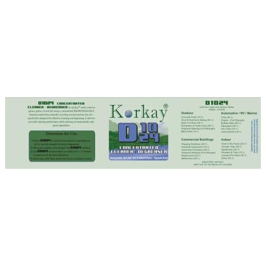 KORKAY D1024 Concentrated Degreaser Cleaner