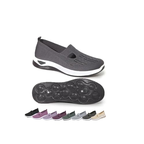 Stanceflex Shoes for Women, Womens Orthopedic Slip on Sneakers, All-Day Comfort Orthoture Womens Shoes