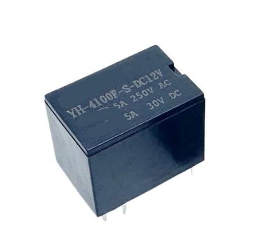 Relais 6 broches YH-4100F-S-DC12V miniature 4100-12V-5A pour circuit