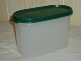 Tupperware Modular Mates Oval #2 w/Hunter Green Seal