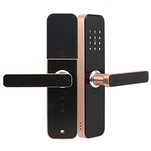 Maniglia Porta Ingresso Leva Quadrata Con Chiave 5 Pezzi Blocco