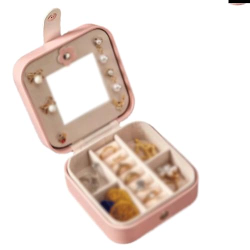 Boîte à bijoux petite et exquise pour rangement de collier et boucles - 2