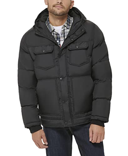 Image of Levi's Men's Performance Hooded Puffer Trucker Jacket (Regular & Big & Tall Sizes)