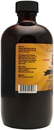 Sunny Isle Jamaican Black Extra Dark Castor Oil 8 oz